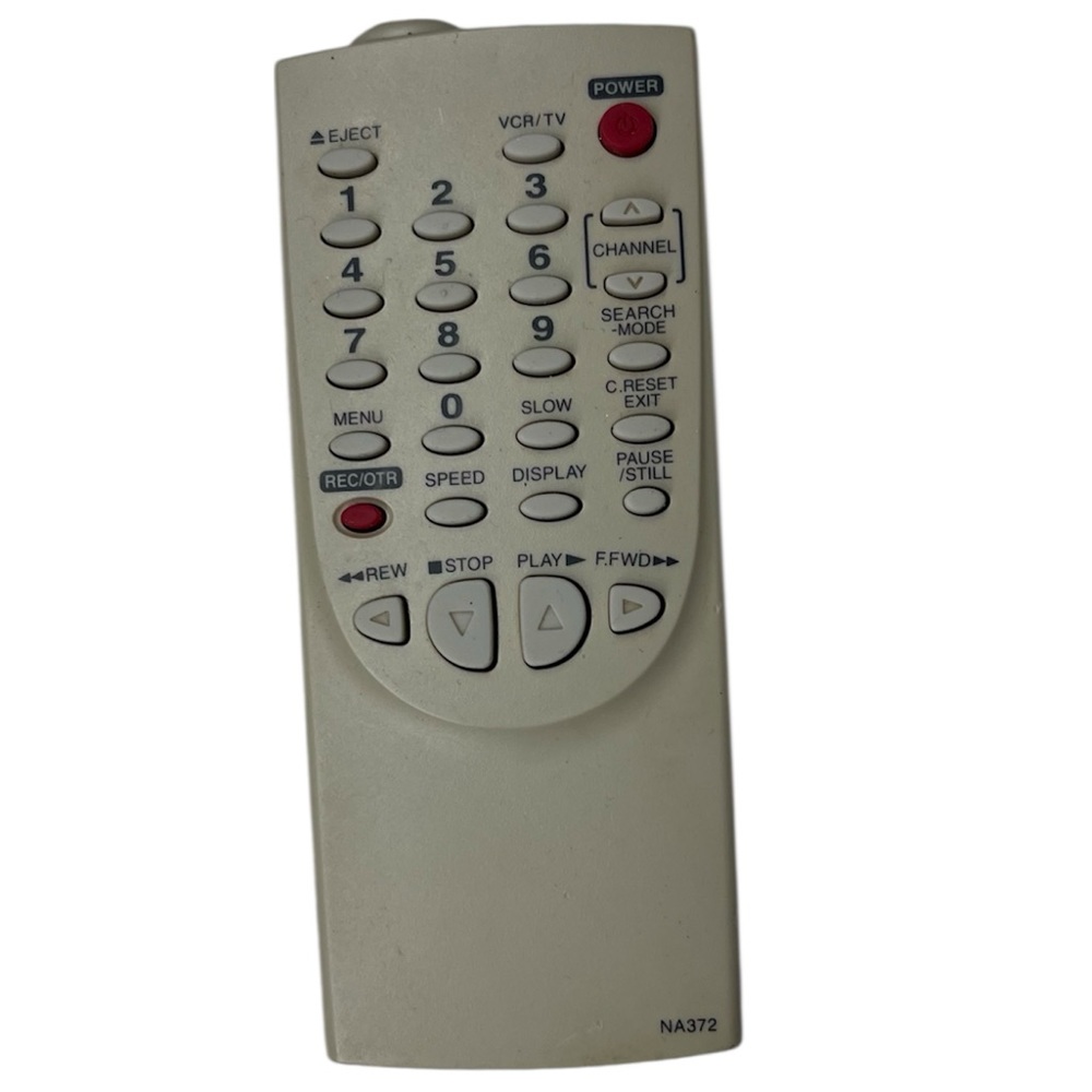 (OEM) remote designed for Emerson, Funai, and Sylvania VCR models.